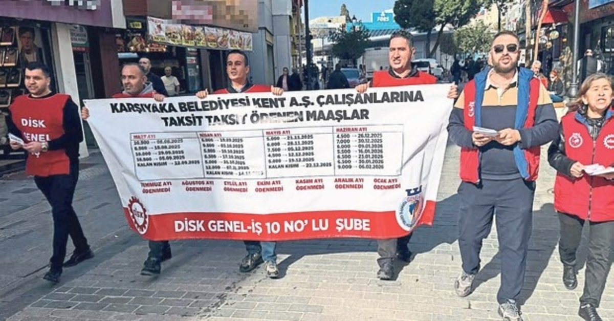 Belediye çalışanları halktan destek istedi