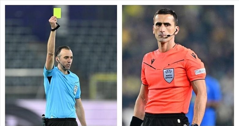 Galatasaray ve Fenerbahçe’nin Avrupa’daki maçlarını yönetecek hakemler belli oldu