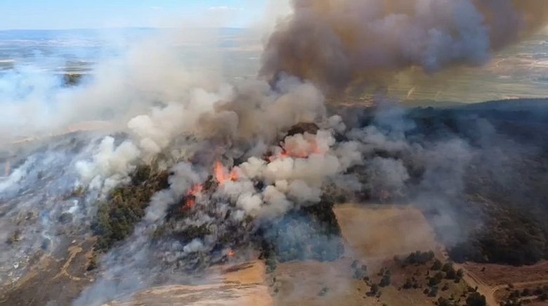Bursa’da büyük orman yangını