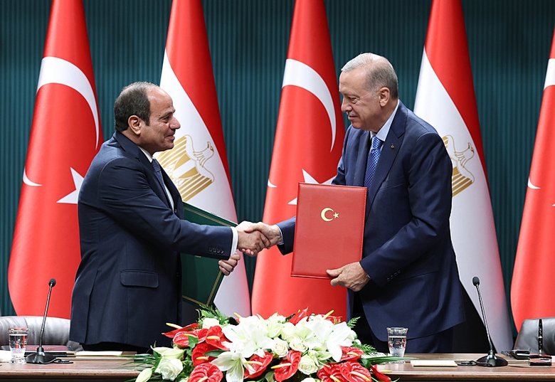 Başkan Erdoğan: Türkiye ve Mısır Filistin meselesinde ortak bir duruşa sahiptir