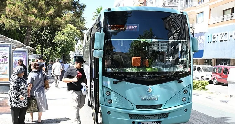 Manisa’da toplu taşıma 5 gün boyunca ücretsiz olacak
