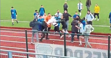 Maçta yumruklar konustu