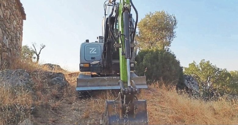 Kaçak kazı yapanlara jandarmadan suçüstü