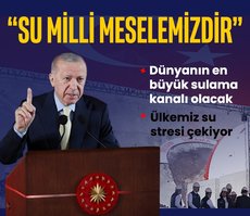 Suyumuzu korumak milli meselemizdir