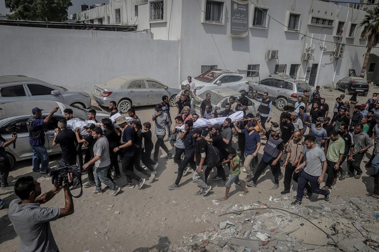 Gazze’de hedef gazeteciler oldu! Katil İsrail 5 gazeteciyi daha öldürdü