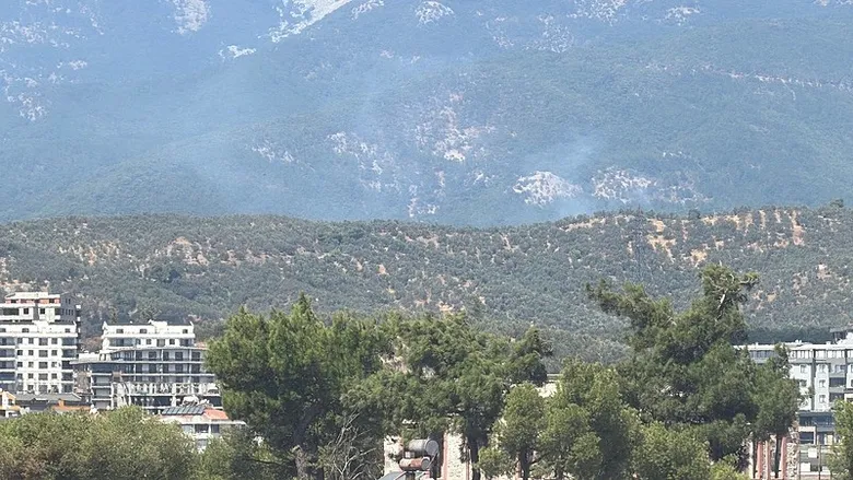Balıkesir’de korkutan orman yangını