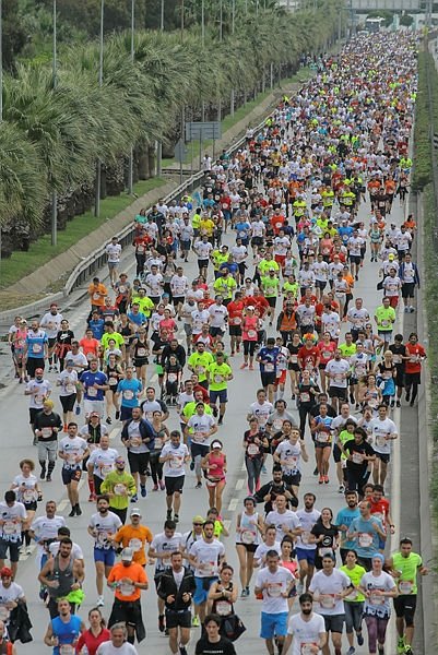8 bin kişi “Wings For Life World Run” etkinliğinde koştu