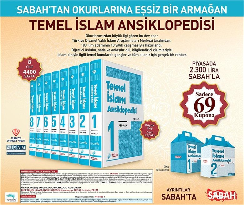 Ramazan’a özel Temel İslam Ansiklopedisi kampanyası: İlk kupon bugün SABAH’ta!