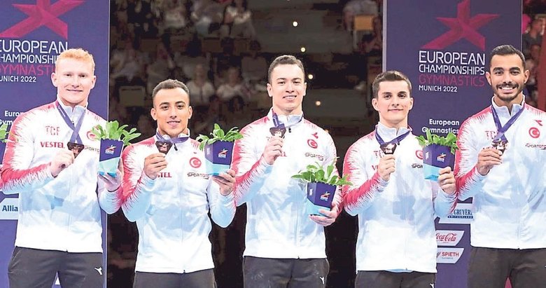 Hedefleri yine madalya