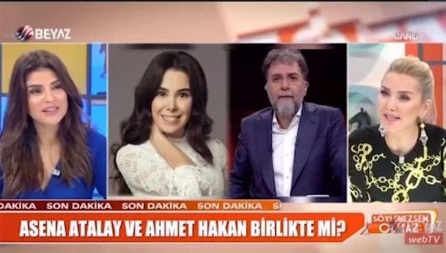 Ahmet Hakan ve Asena Atalay birlikte mi?