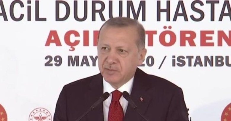 Feriha Öz Acil Durum Hastanesi açılışı! Başkan Erdoğan’dan çarpıcı mesajlar