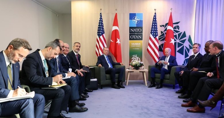 Son Dakika... Başkan Erdoğan, Biden ile görüştü