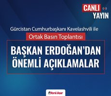 Gürcistan Cumhurbaşkanını konuk eden Başkan Erdoğan’dan önemli açıklamalar