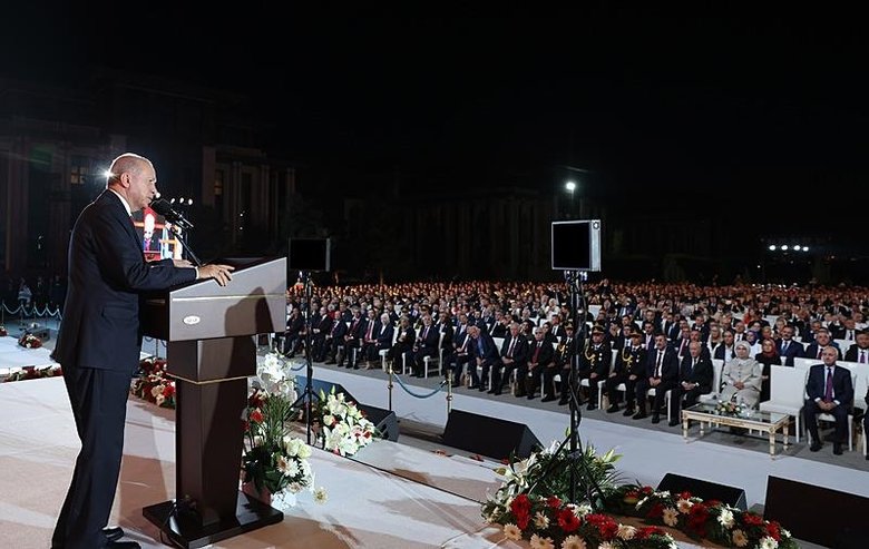 Külliye’de 30 Ağustos Programı! Başkan Erdoğan’dan çarpıcı mesajlar