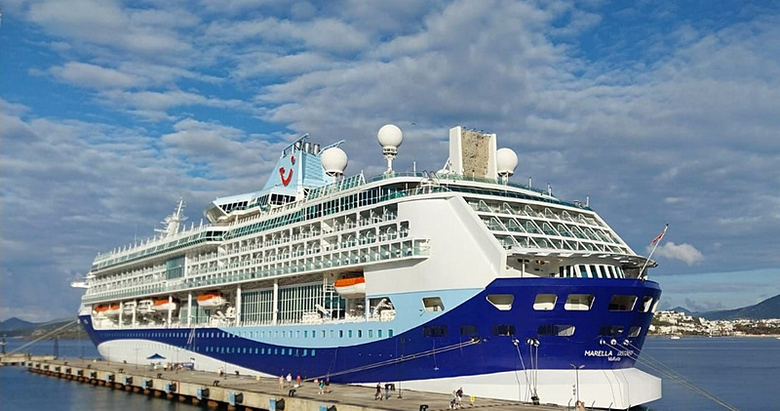 Bodrum’da kruvaziyer bereketi yaşanıyor