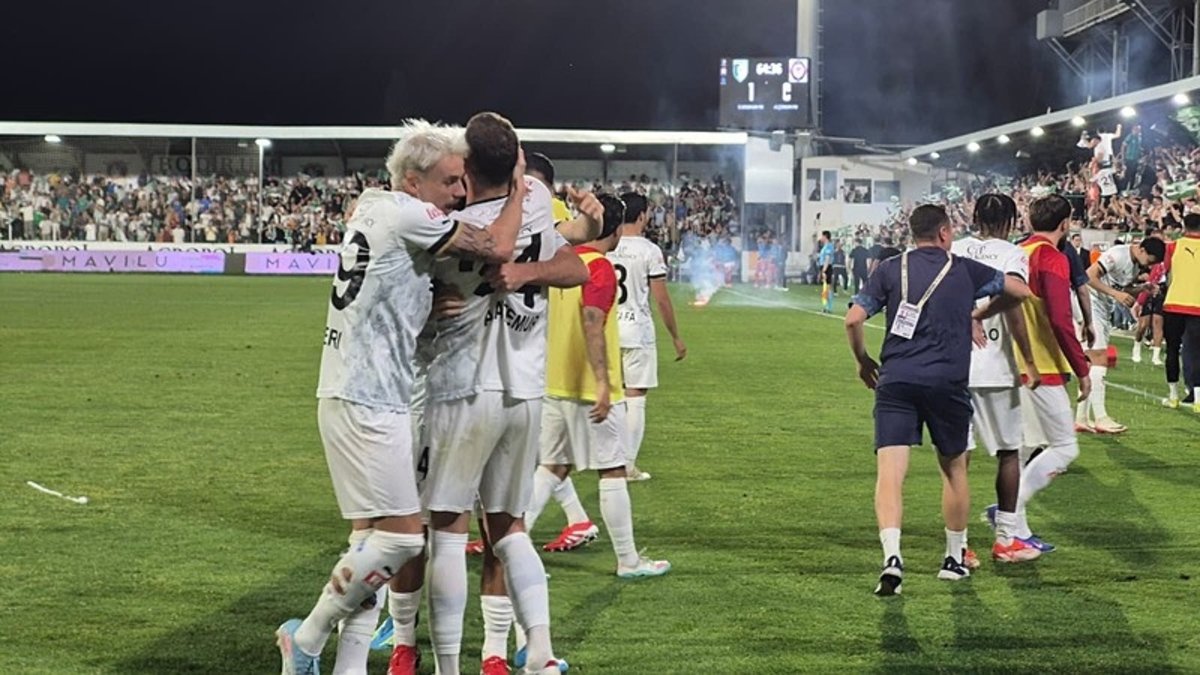 Bodrum FK final için sahada
