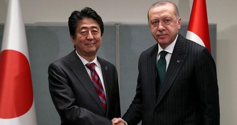 Başkan Erdoğan, Japonya Başbakanı Abe ile görüştü