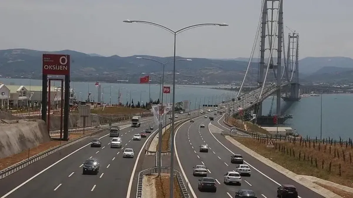 Köprü ve otoyol ücretlerinde tarife değişti