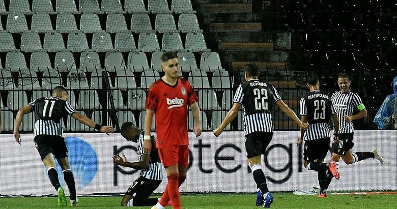 PAOK - Beşiktaş maç sonucu: 3-1