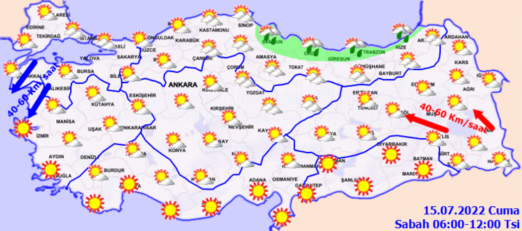 Meteoroloji’den son dakika hava durumu tahminleri! İzmir ve Ege’de bugün hava nasıl olacak? İzmir ve Ege için şiddetli rüzgar uyarısı verildi!