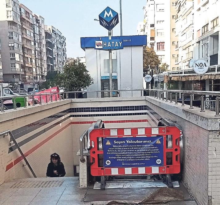 Üçyol’un merdiveni saatli bir bomba