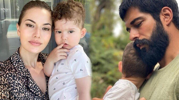Burak Özçivit oğlu Karan ile ilk karesini paylaştı!