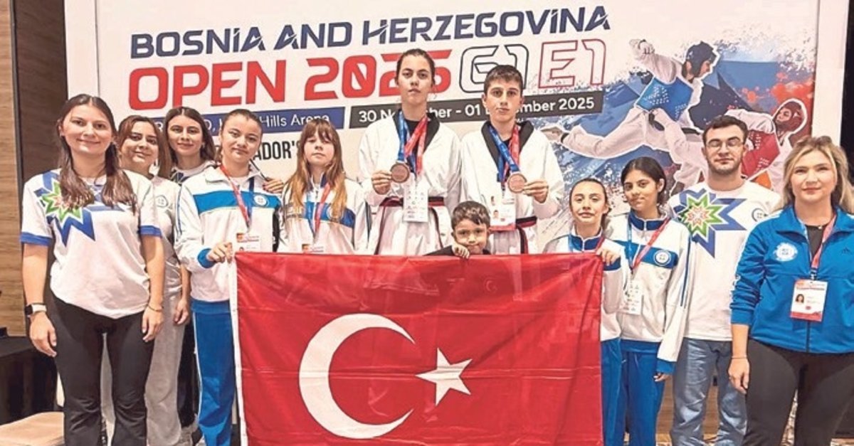 Muğlalı taekwondocular gururlandırdı