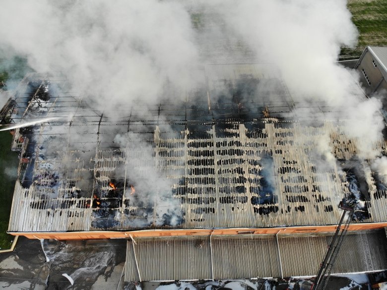 Son dakika: Denizli’de tekstil fabrikasında yangın