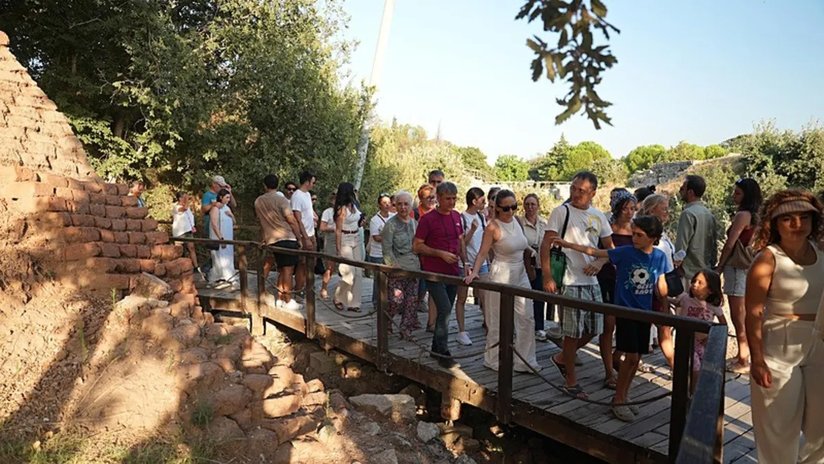 Çanakkale'de Türkiye Kültür Yolu Festivali coşkusu