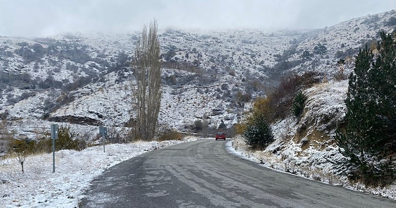 İzmir’e yılın ilk karı düştü