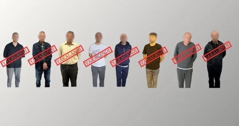 Kırmızı bültenle aranan 8 suçlu Türkiye’ye getirildi