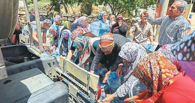 izmirlilere yagmurlu havada 36 saat su yok izmir haberleri