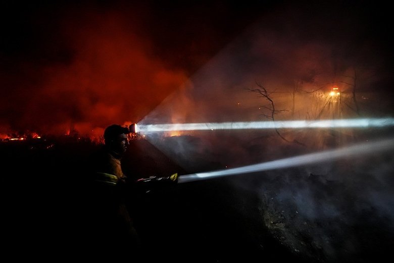 Çanakkale Gelibolu alev alev yanıyor! Yangını haberleri peş peşe geldi