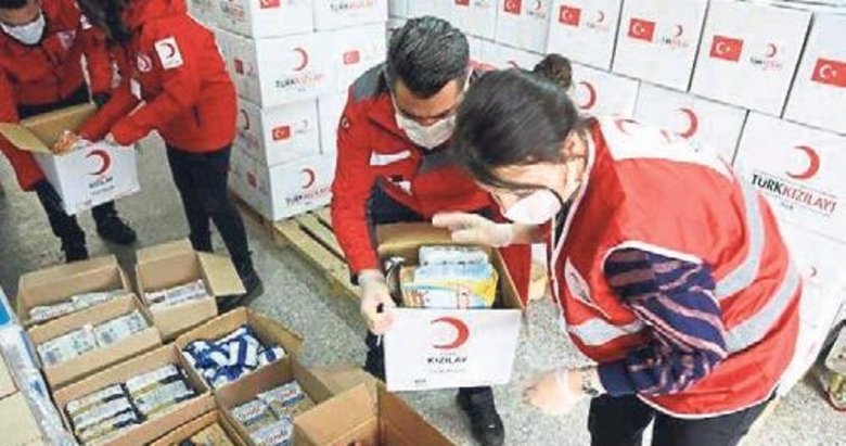 Türk Kızılayı yardım kampanyası için ihtiyaç listesi paylaştı