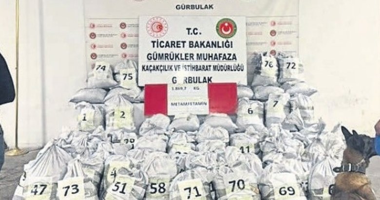 Gürbulak’ta tarihi uyuşturucu operasyonu