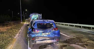 İzmir-Uşak Karayolu’nda feci kaza!