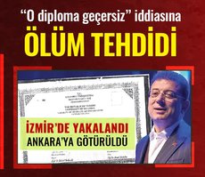 O diploma için ölüm tehdidi