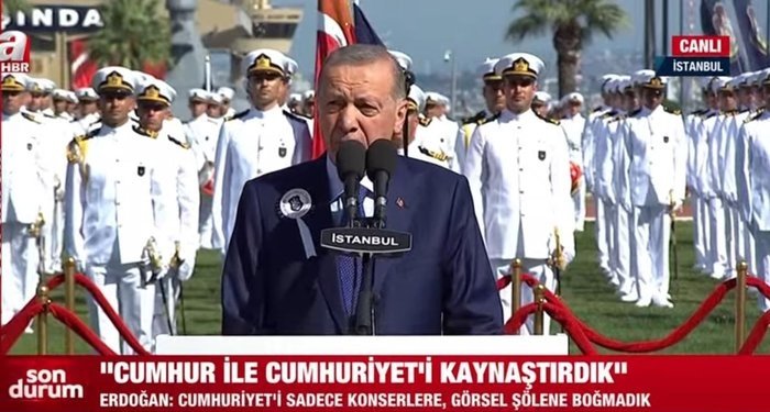 Başkan Erdoğan’dan Deniz Harp Okulu Diploma Töreni’nde önemli açıklamalar
