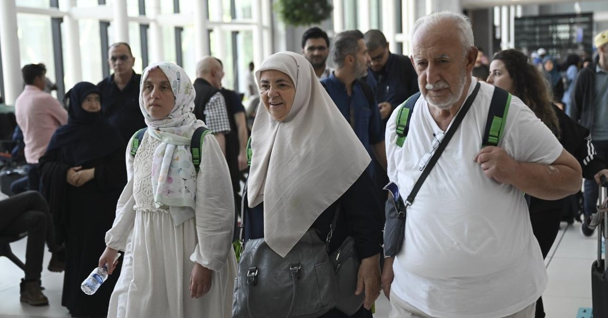 Hacıların kutsal topraklardan dönüşü başladı