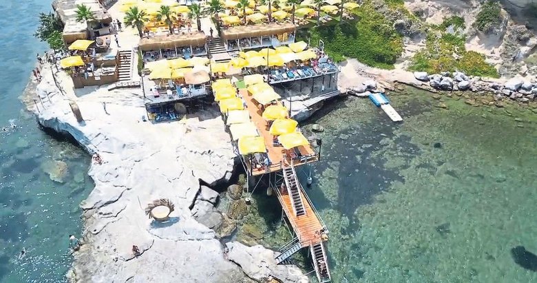 Fokların yuvasına iskele kurdular!