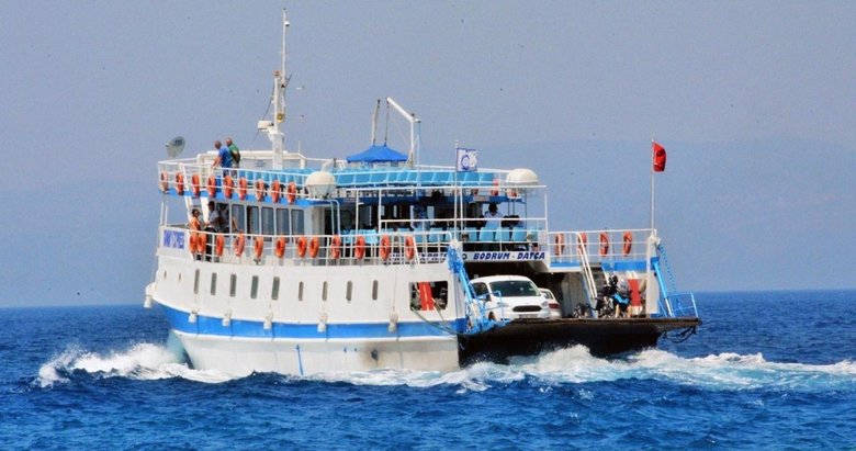 Datça-Bodrum feribot seferleri teknik arıza nedeniyle iptal edildi